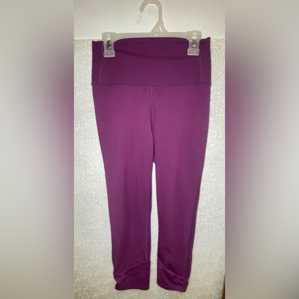 Purple leggings